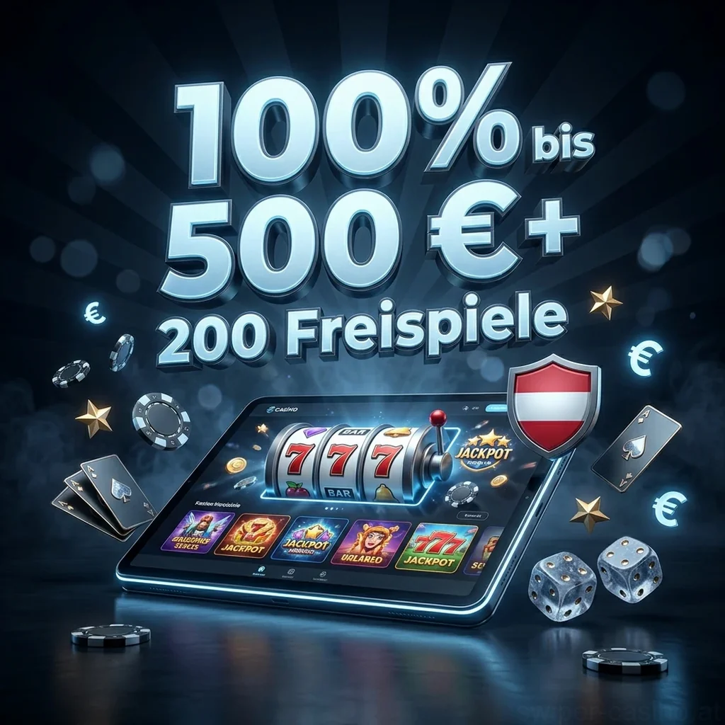 100% bis 500 €+ 200 Freispiele