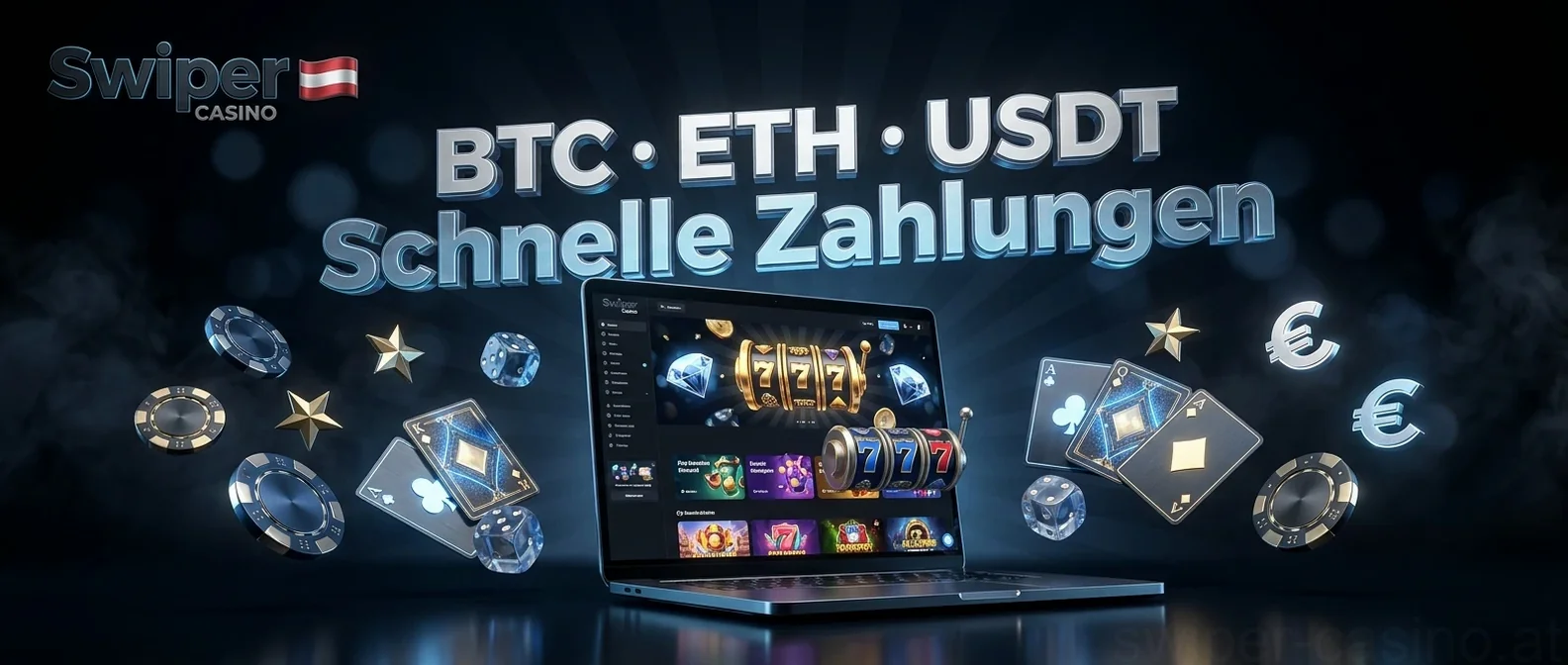BTC · ETH · USDTSchnelle Zahlungen